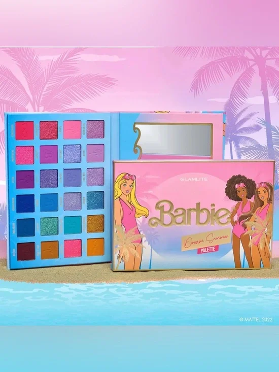 Glamlite Barbie Dream Summer Collection PR Box Makeup Set- Nearly Complete!!!! - Picture 12 of 15